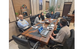 نشست تدوین طرح اطلس تحلیلی-فضایی گسترش سرانه فضای سبز کلانشهر رشت در سازمان سیما منظر شهرداری