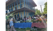 بازدید ناظران بینالمللی برنامه توسعه ملل متحد(UNDP) از نمایشگاه و بازارچه محصولات محلی صوفیانده