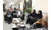 دیدار دکتر نیلوفر عابدین زاده سرپرست پژوهشکده محیط زیست جهاددانشگاهی با دکتر مجتبی ملکی چوبری رئیس دانشگاه آزاد اسلامی استان گیلان پیرامون همکاریهای مشترک علمی، پژوهشی، تحقیقاتی و آموزشی